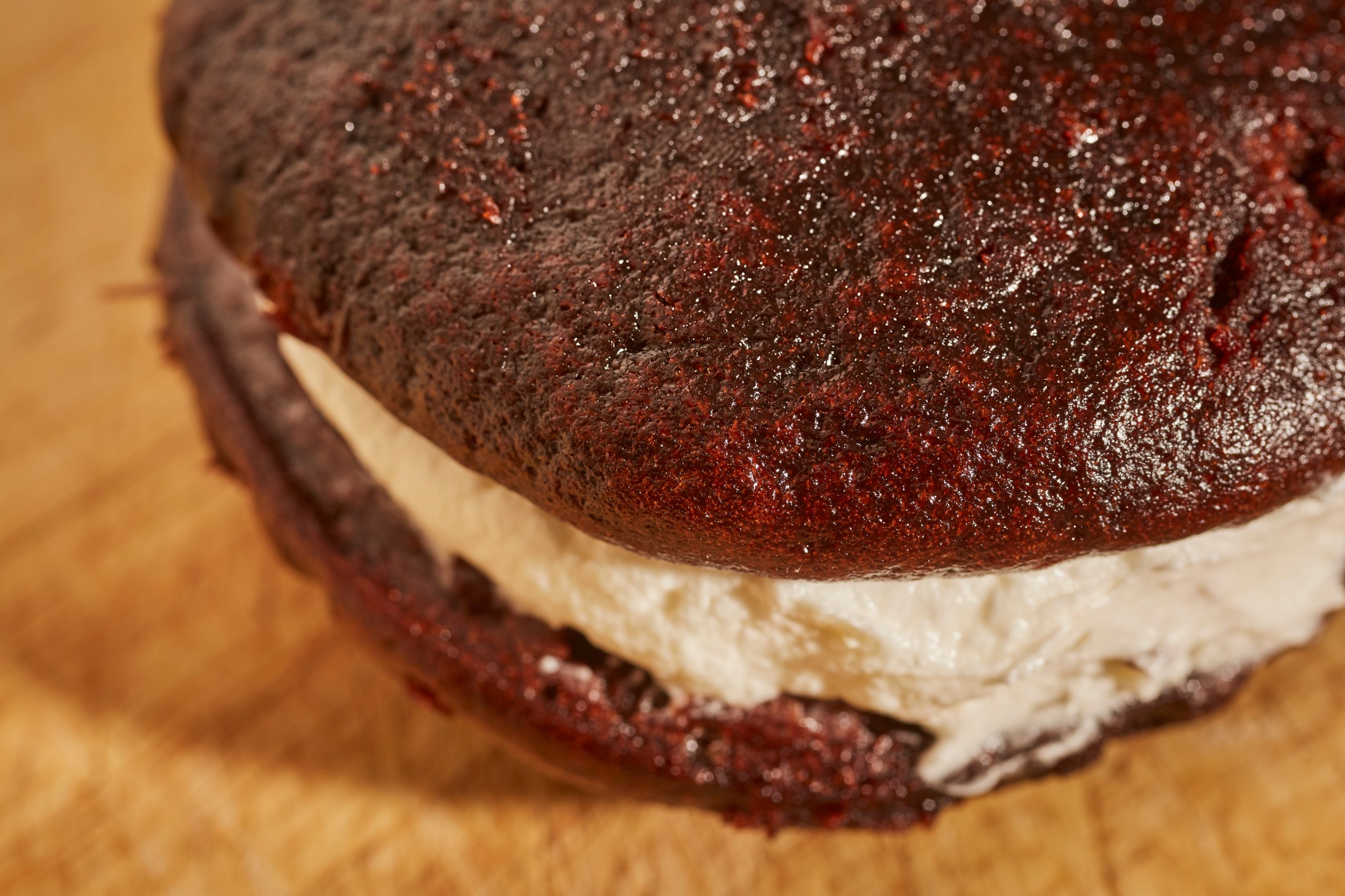 A classic Whoopie pie, a favorite food in Maine